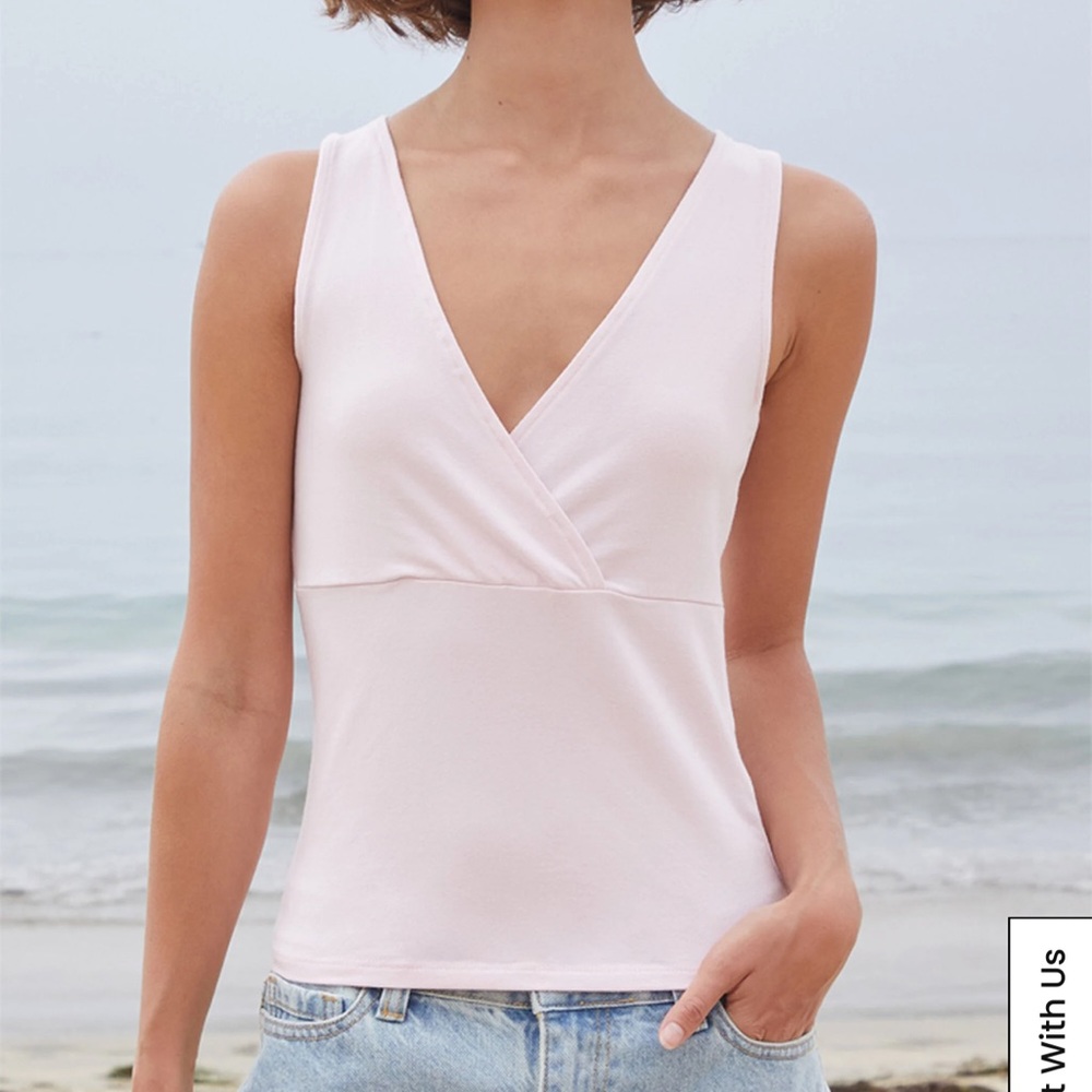 NWOT Pink Halle Top